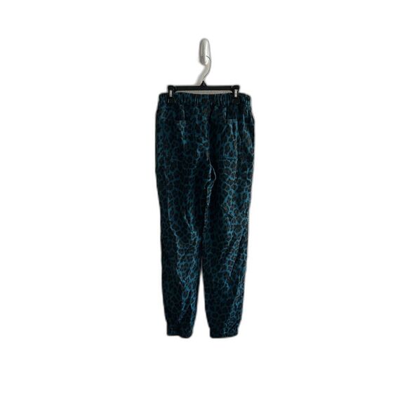 Young Fabulous & Broke Blue Leopard Print Joggers Size XS - Picture 2 of 7